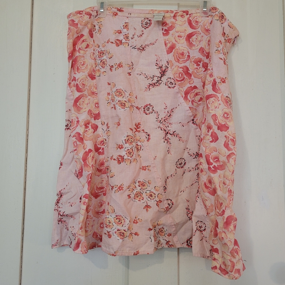 Vintage j Jill knee length skirt